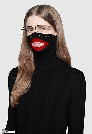 black face sweater gucci|balaclava knit top gucci.